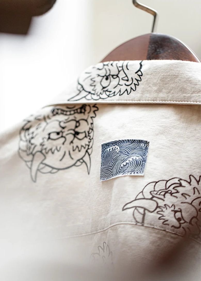 Yokai Linen Flannel Shirt