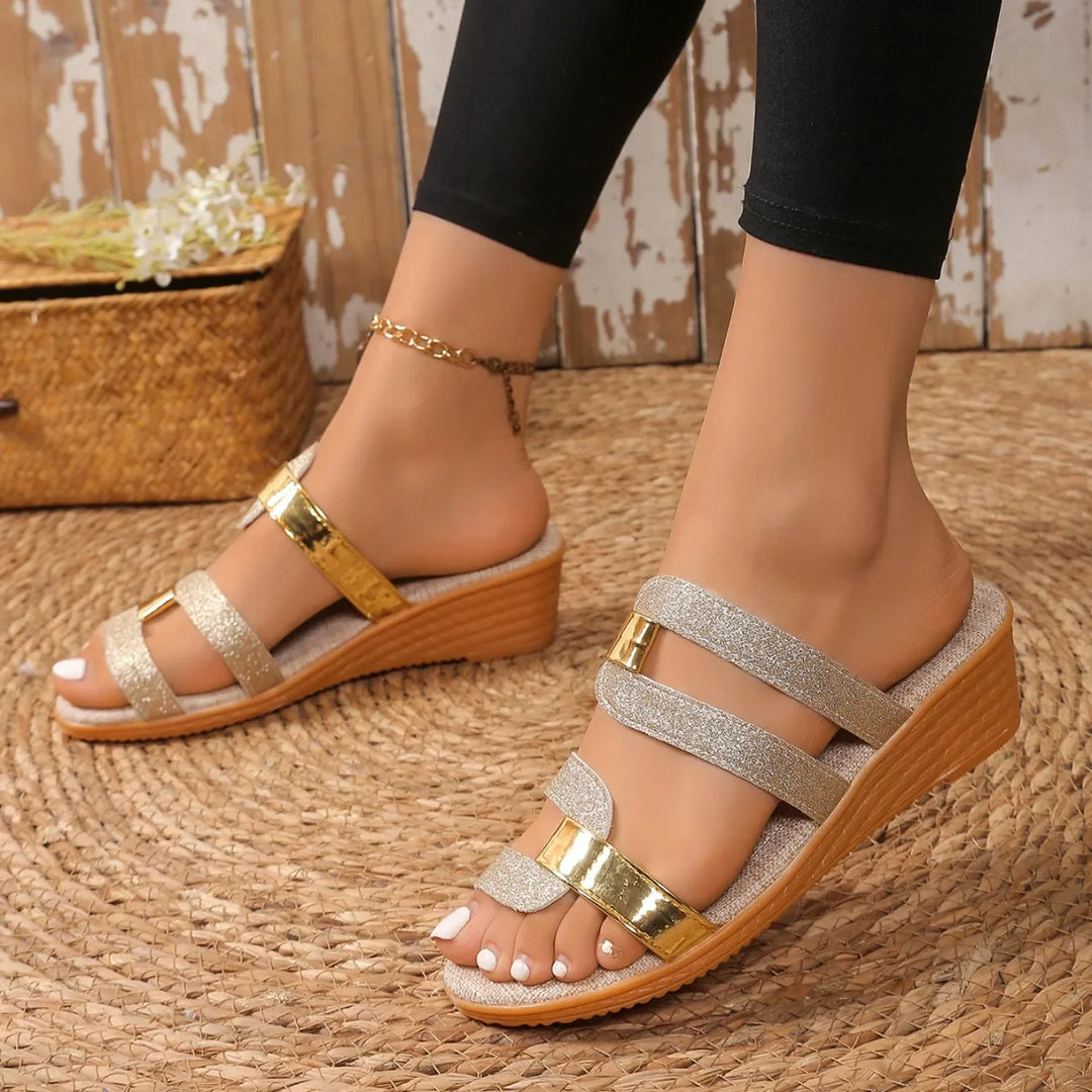 Zara Lightweight Slip-On Sandals