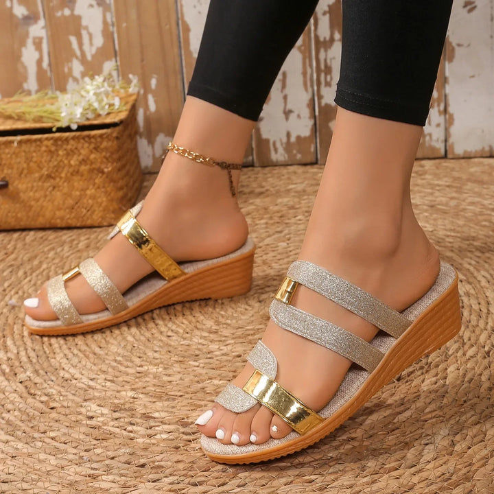 Zara Lightweight Slip-On Sandals