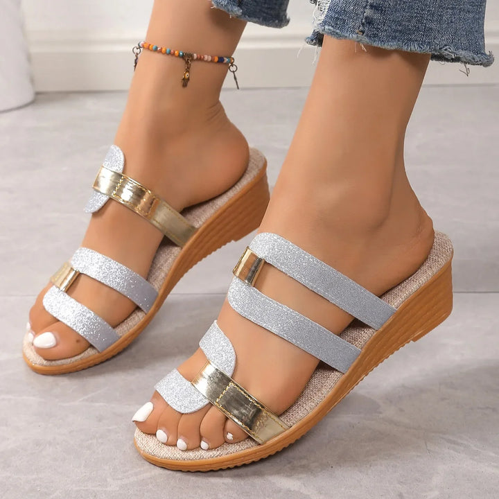 Zara Lightweight Slip-On Sandals