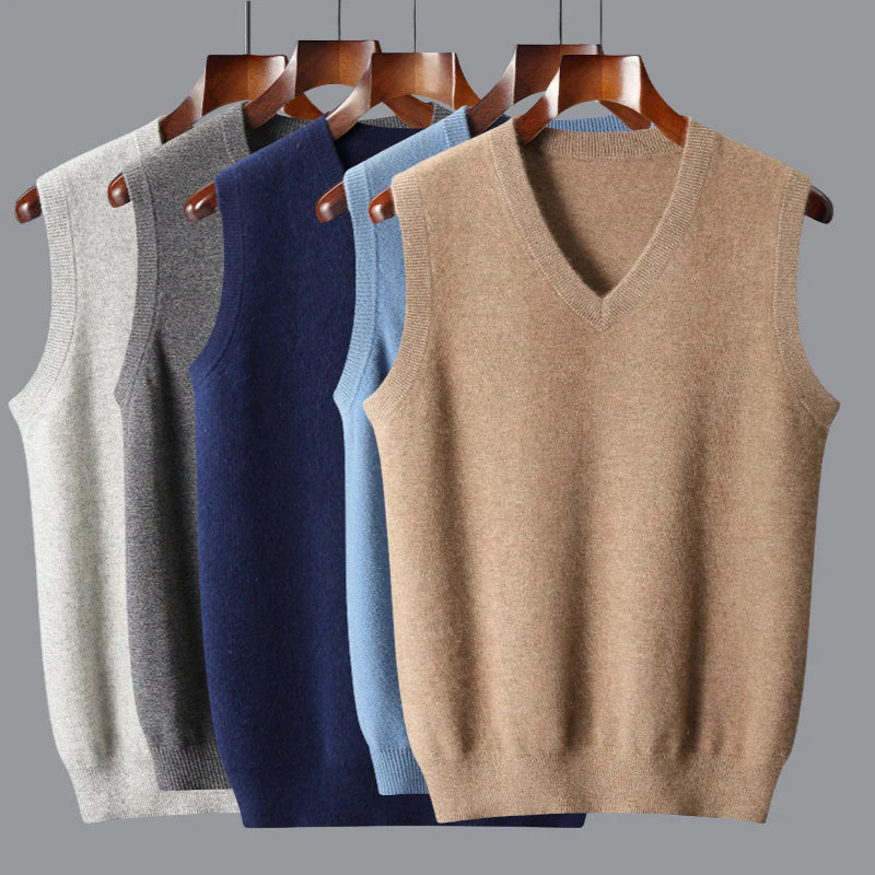 Brione Merino Knit Vest