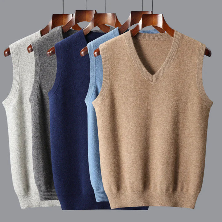 Brione Merino Knit Vest