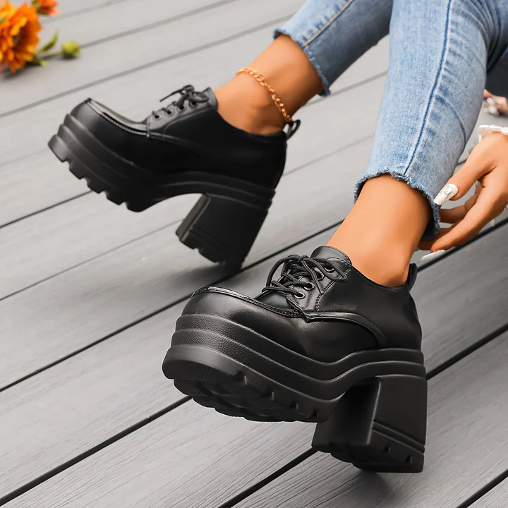 Lune Marais Platform Oxfords