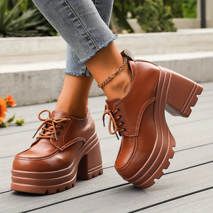 Lune Marais Platform Oxfords