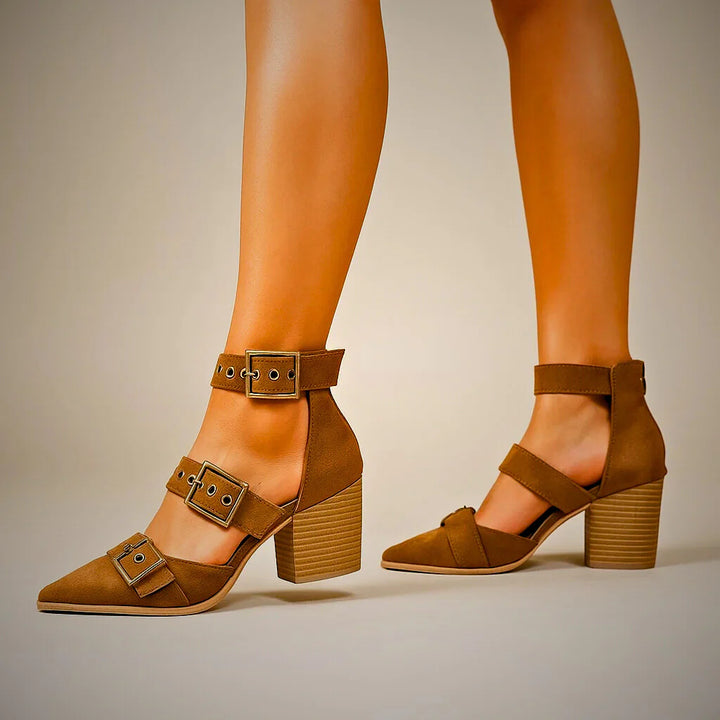 Vittoria Suede Heels