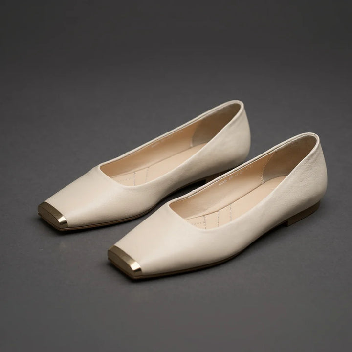 Castella Ballerina Leather Flats
