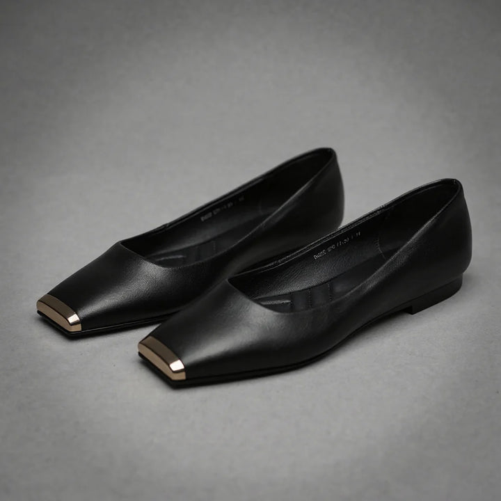 Castella Ballerina Leather Flats