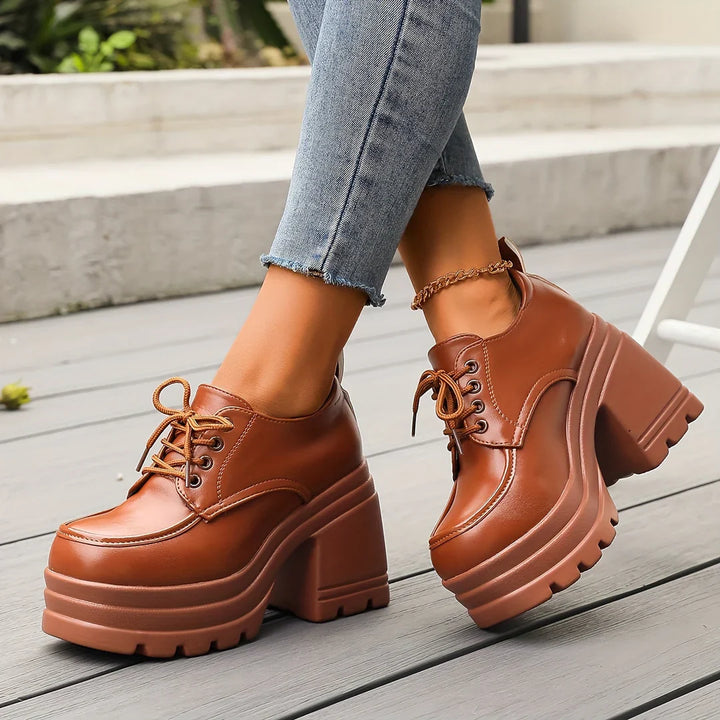 Lune Marais Platform Oxfords