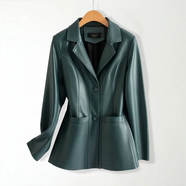 Aveline Rouge Leather Jacket