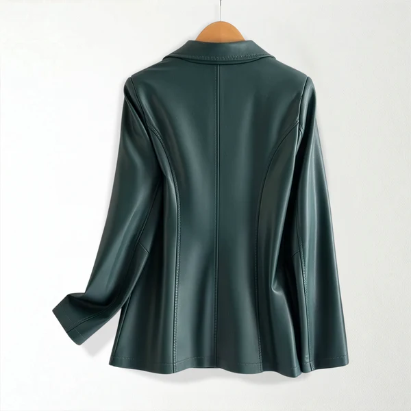 Aveline Rouge Leather Jacket