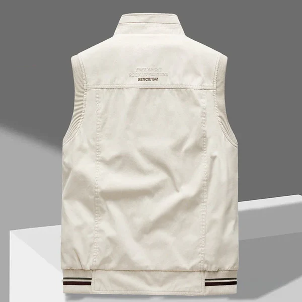 Derrick Cotton Utility Vest
