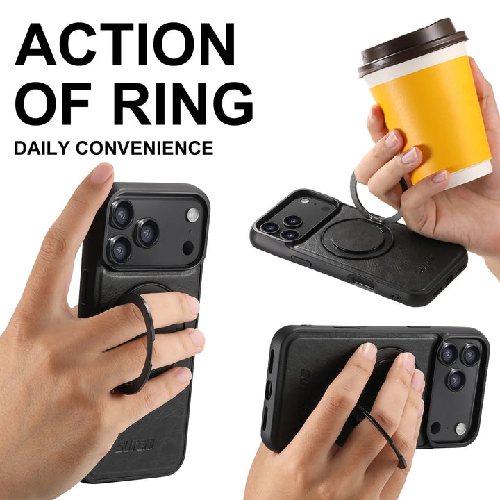 Fenric 360° Leather  iPhone Case