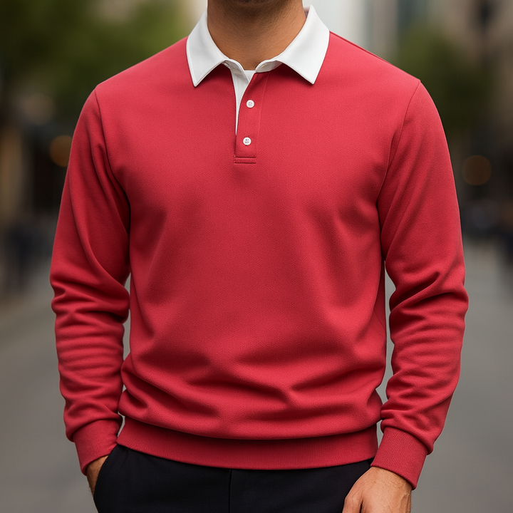 Camden Polo Cotton Pullover
