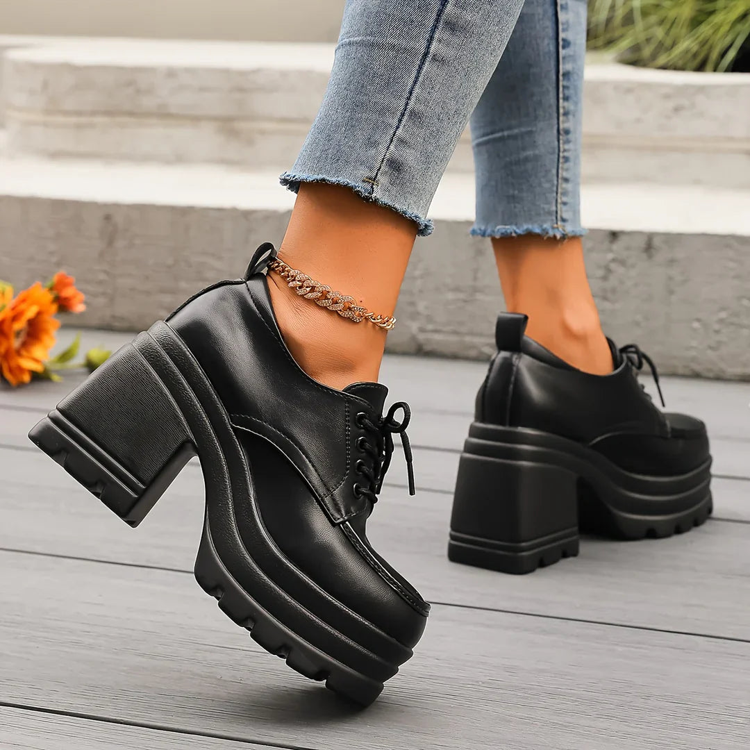 Lune Marais Platform Oxfords