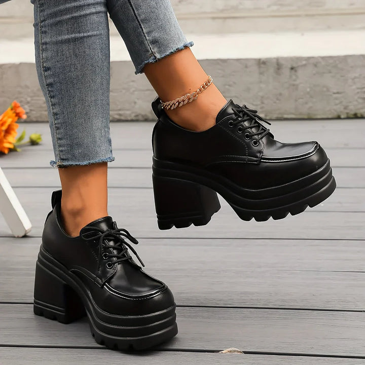 Lune Marais Platform Oxfords
