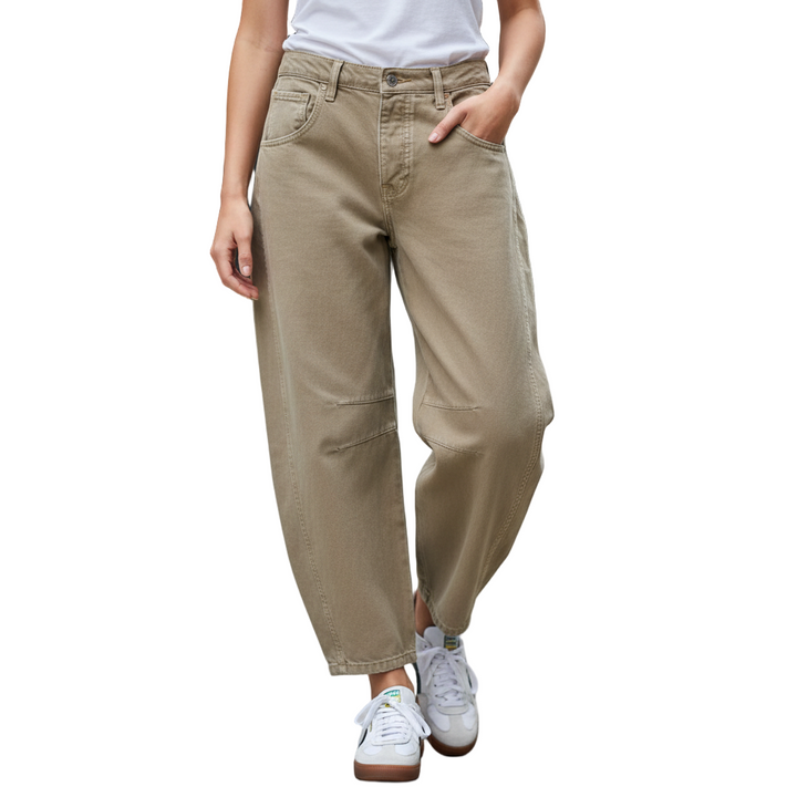 Boho Baggy Wide-Legs Jeans